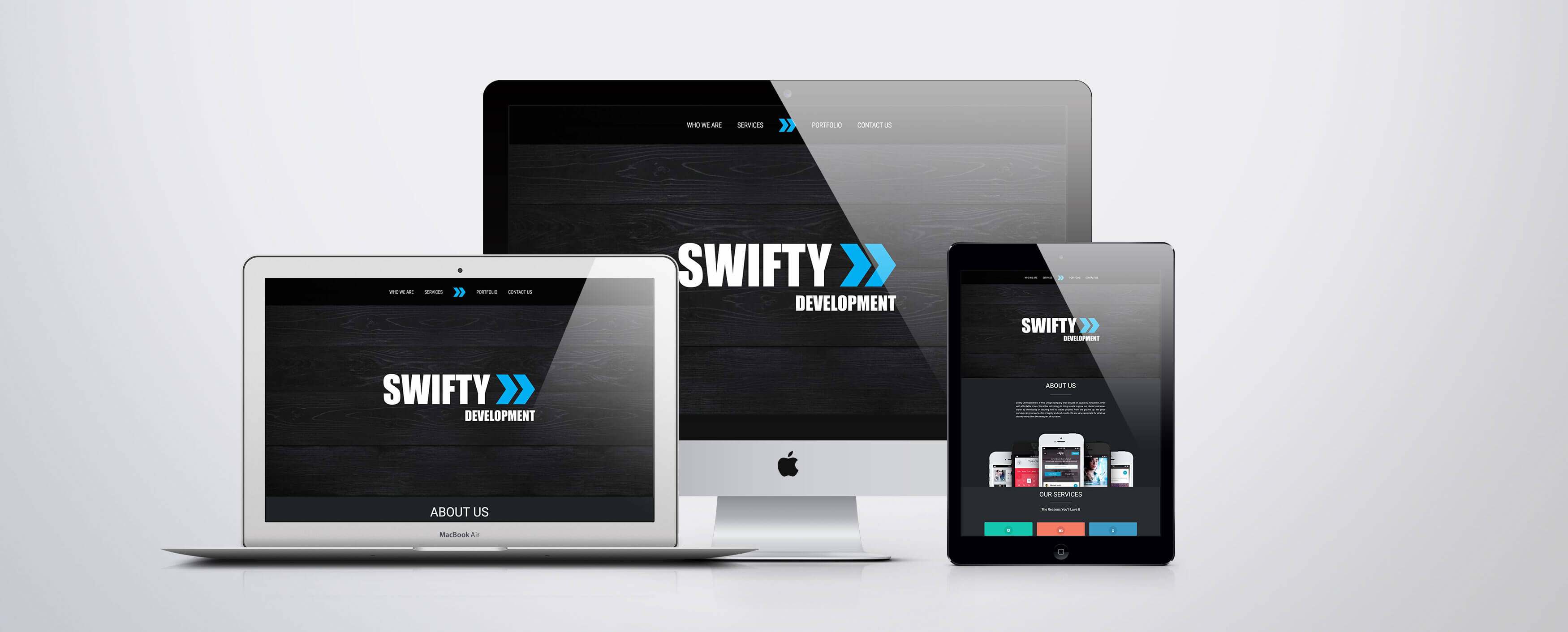 Swifty Development - Web Design & Development (Swifty Website Portfolio Title)